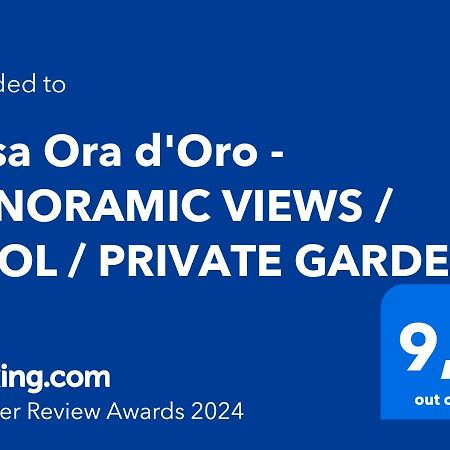 Casa Ora D'Oro - Panoramic Views / Pool / Private Garden Villa Trequanda Luaran gambar