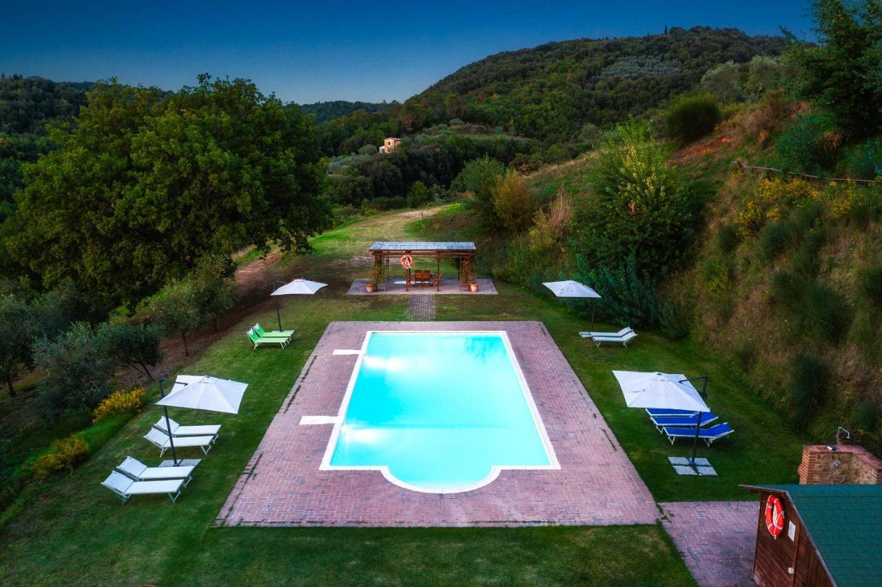Casa Ora D'Oro - Panoramic Views / Pool / Private Garden Villa Trequanda Luaran gambar