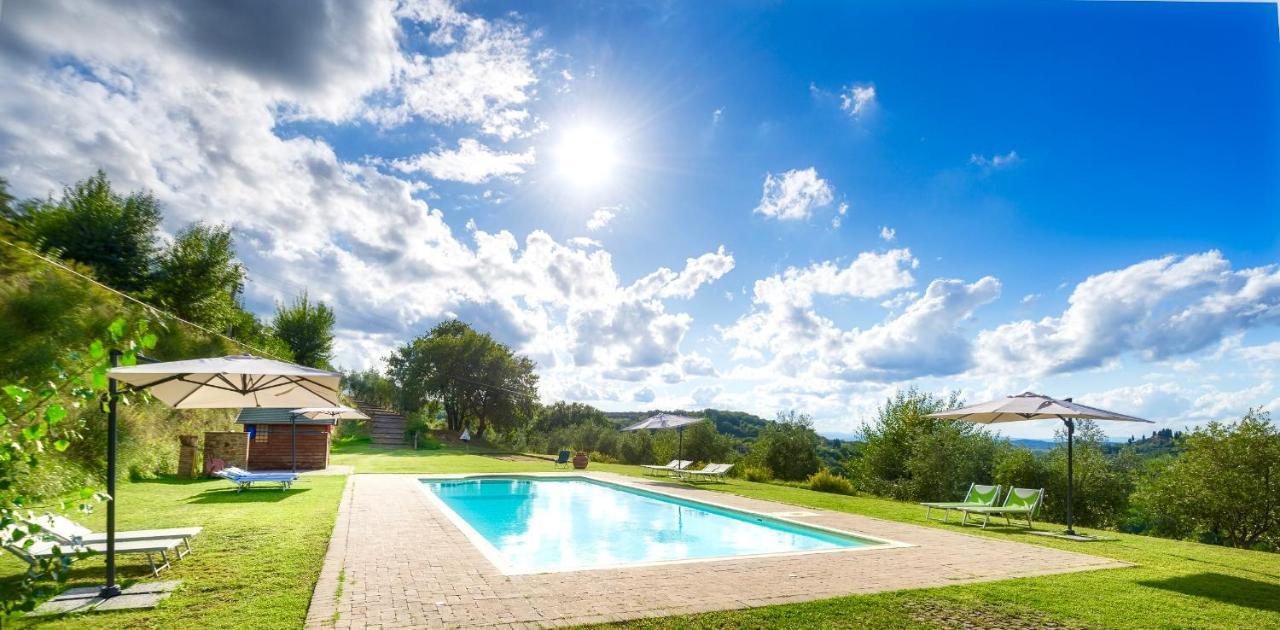 Casa Ora D'Oro - Panoramic Views / Pool / Private Garden Villa Trequanda Luaran gambar