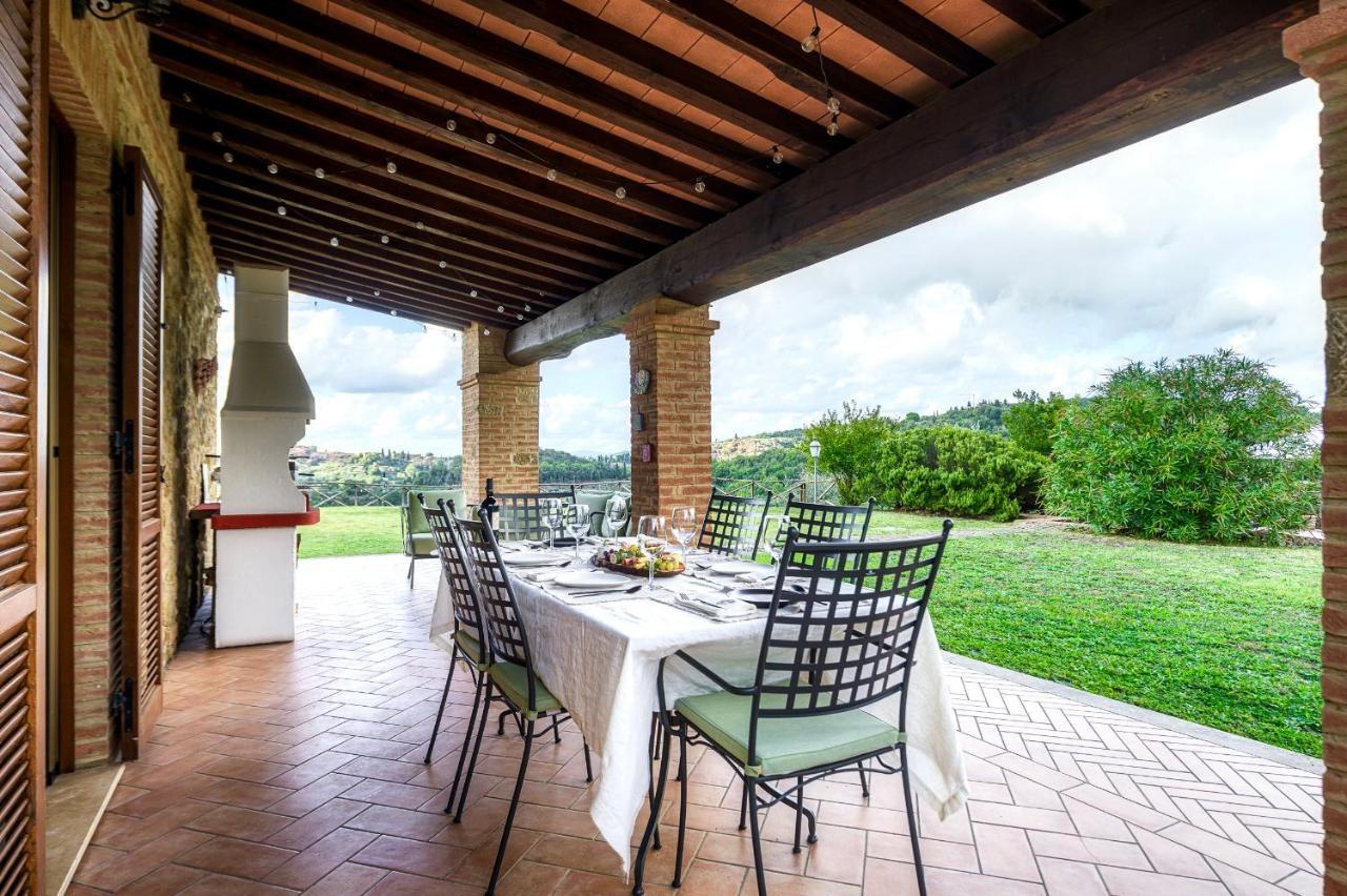 Casa Ora D'Oro - Panoramic Views / Pool / Private Garden Villa Trequanda Luaran gambar