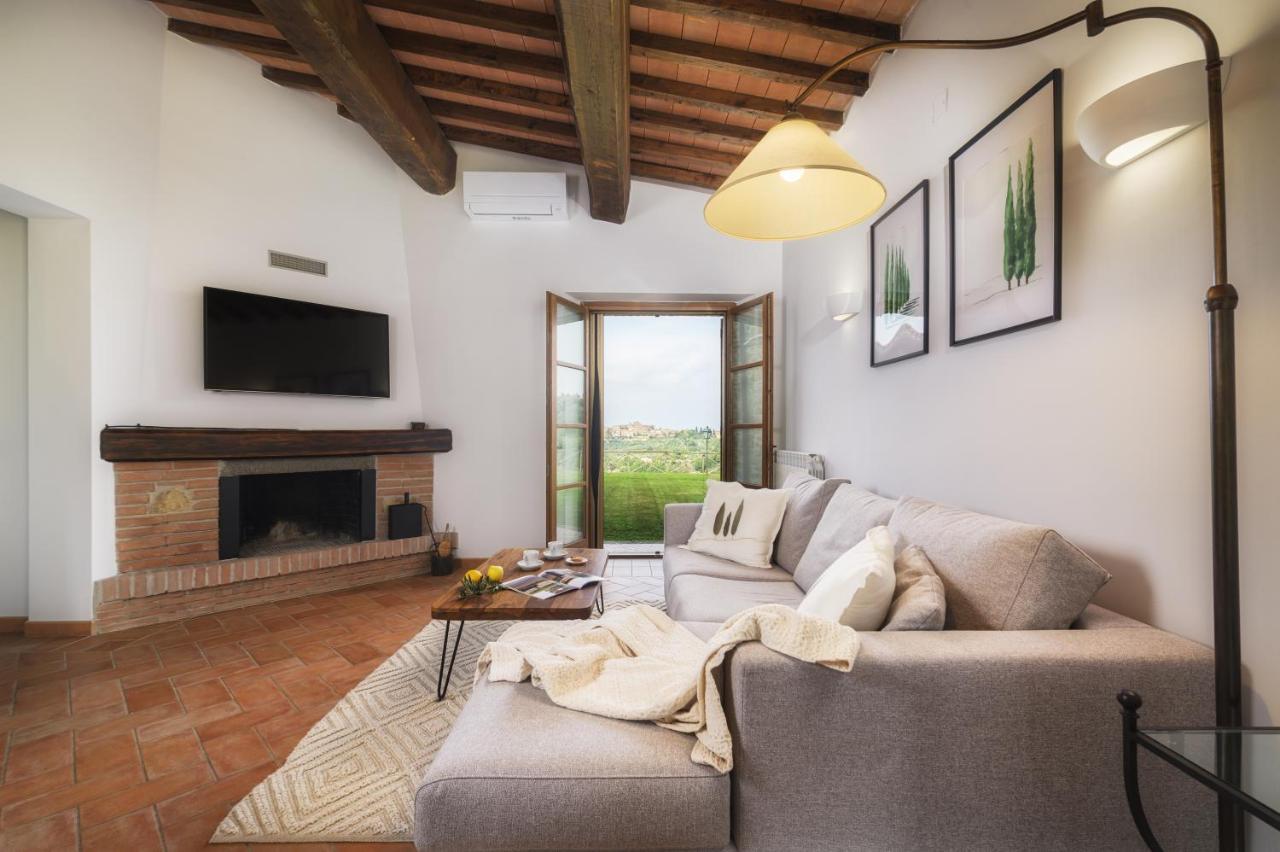 Casa Ora D'Oro - Panoramic Views / Pool / Private Garden Villa Trequanda Luaran gambar
